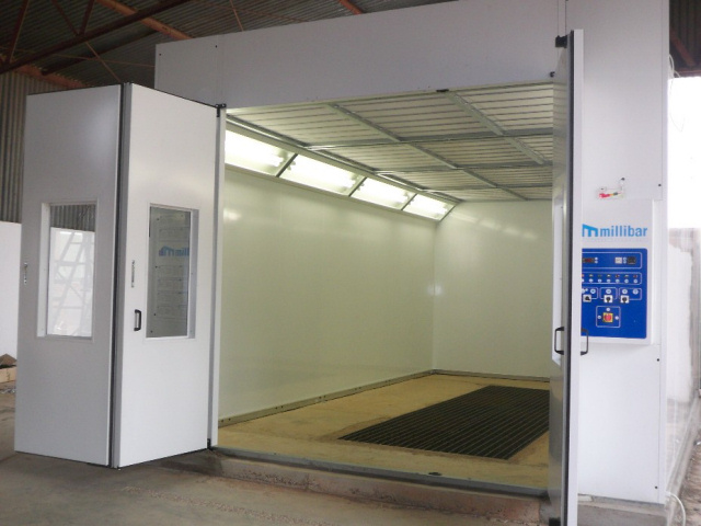 Paint Booth at Rangs Workshop Limited